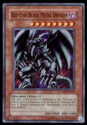 Yu-Gi-Oh! Red- Eyes Black Metal Dragon #PP01-EN015 Light Play-image