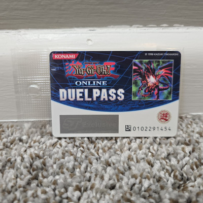YuGiOh NEW 1996 kazuki takahashi online Duelpass Sealed Red-Eyes Black Dragon-image