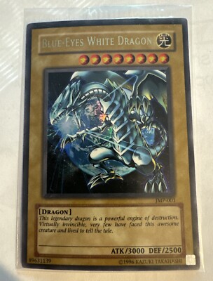 Blue-Eyes White Dragon JMP-001 Shonen Jump Magazine Promos Unlimited SEALED-image