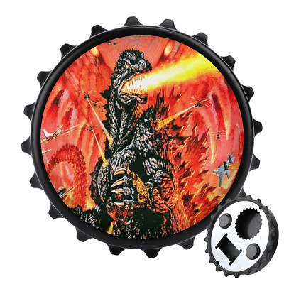 GODZILLA Refrigerator Magnet and Bottle Opener-image