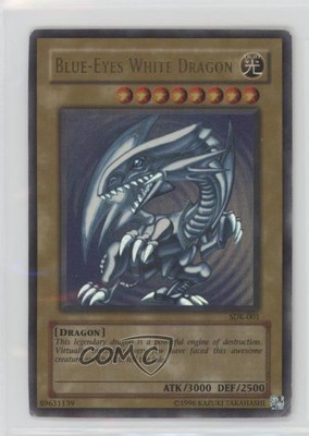 2002 Yu-Gi-Oh! Starter Deck Kaiba Unlimited Blue-Eyes White Dragon #SDK-001 0v7k-image