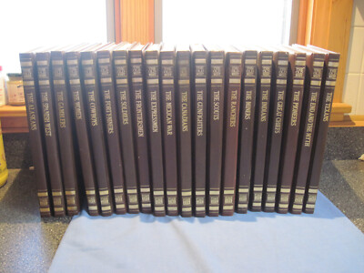 The Old West Time Life Series Leather Bound 20 bks-image