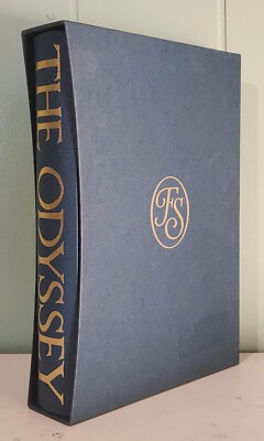 The Odyssey - Homer - Folio Society - Leather - Greek Myths & Legends - 2000-image