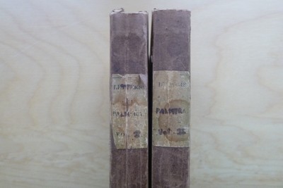 2 Vol Set 1st ed Letters of Lucius M Piso to Marcus Curtius (Hardcovers, 1837)  -image
