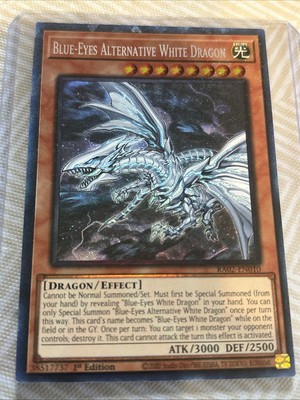 Blue-Eyes Alternative White Dragon (PCR) RA02-EN010 25th Anniversary Rarity...-image