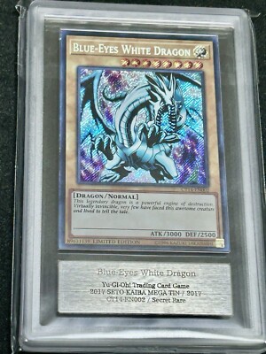 2017 Yu-Gi-Oh! Blue-Eyes White Dragon secret rare ARS9-image