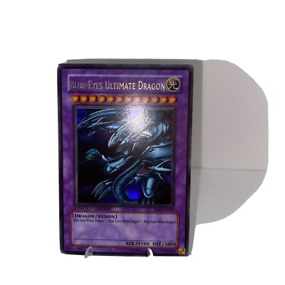 Yugioh! Blue Eyes Ultimate Dragon Limited Edition JMP-EN005 Secret Rare-image