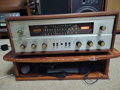 fisher 800c tube receiver.-image