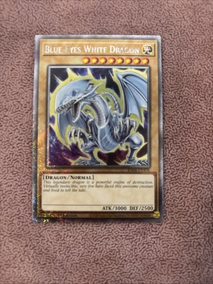 Yugioh Blue-Eyes White Dragon RA04-EN108 Platinum Secret Rare - 1st Edition -image