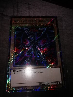 Red-Eyes Black Dragon - RA03-EN081 - Platinum Secret Rare - 1st Edition - Mint-image