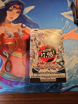 YuGiOh Saga of Blue-Eyes White Dragon Structure Deck Unlimited Edition Sealed-image