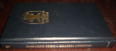 Agatha Christie Mystery Collection Towards Zero 1983 Hardcover LIKE NEW-image