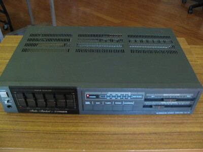 Vtg Studio Standard FISHER Stereo Graphic Equalizer Integrated Amplifier CA-57-image