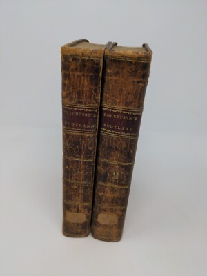1811 The History Of Scotland - Robertson - First American Edition - 2vol Set-image