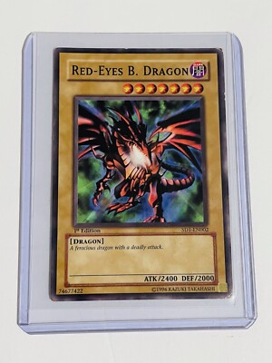 Red-Eyes B Dragon Ultra Rare 1st Edition SD1-EN002 Near Mint-image