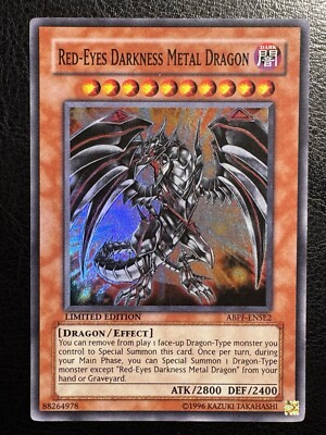 Yugioh - Red-Eyes Darkness Metal Dragon - ABPF-ENSE2 - Limited Edition - NM-image