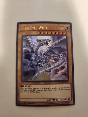 Blue-Eyes White Dragon MVP1-EN055 The Yu-Gi-Oh! The Dark Side of Dimensions...-image