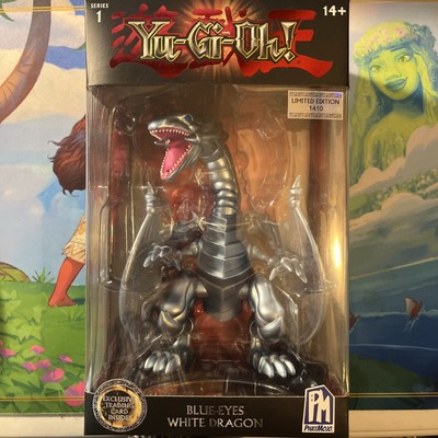 Yu-Gi-Oh! Blue Eyes White Dragon Phatmojo Series 1 Figure Limited Edition-image