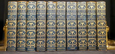 LIMITED EDITION 147/500 Testimonial THOMAS MOSHER Set BIBELOT 10 Volumes-image
