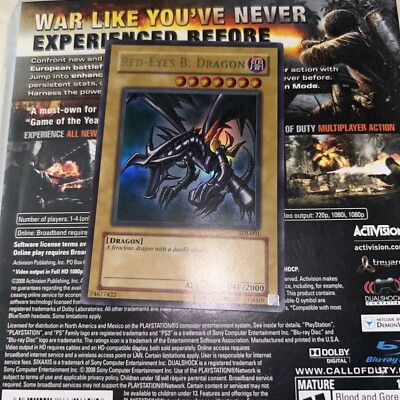 Yu-Gi-Oh! TCG Red-Eyes B. Dragon Joey SDJ-001 Unlimited Ultra Rare-image