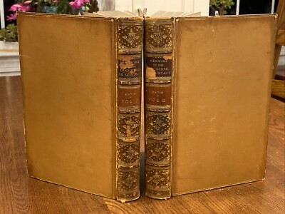 Memoirs of the Duchesse de Gontaut 1st Limited Ed /175 Leather 2 Vol I & II 1894-image