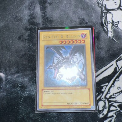 Yu-Gi-Oh! TCG Red-Eyes B. Dragon Joey SDJ-001 Unlimited Ultra Rare-image