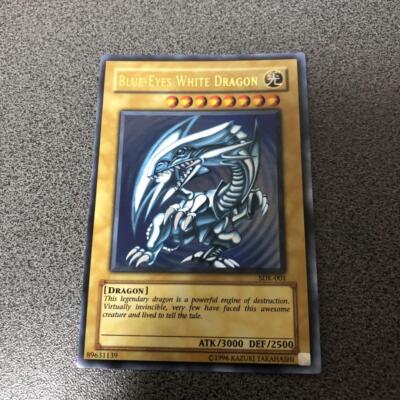 Yu-Gi-Oh Blue Eyes White Dragon SDK-001 Ultra 1st Edition Asian English -image