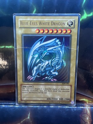 Blue-Eyes White Dragon SDK-001 Ultra Rare (OP) Unlimited Edition HP (slot#149)-image