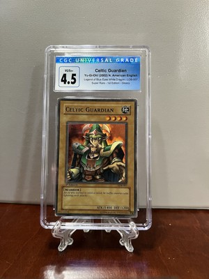 Celtic Guardian LOB-007 The Legend of Blue Eyes White Dragon 1st Edition CGC 4.5-image