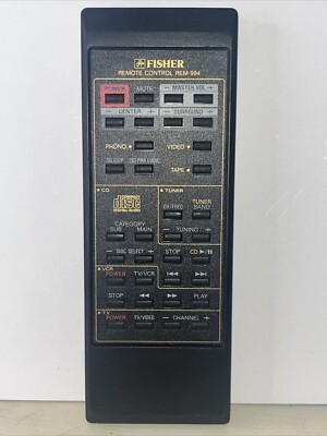 Fisher REM-994 Audio System Remote Control OEM-image