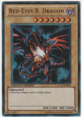 Near Mint x 3 Red-Eyes B. Dragon - LC01-EN006 - Ultra Rare - Limited Edition LC0-image
