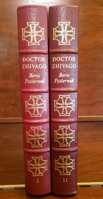 Doctor Zhivago Boris Pasternak Easton Press Set Collectors Edition 1986 Leather-image