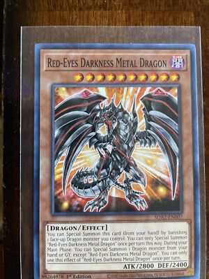 Yu-Gi-Oh! TCG Red-Eyes Darkness Metal Dragon Structure Deck: Albaz Strike...-image