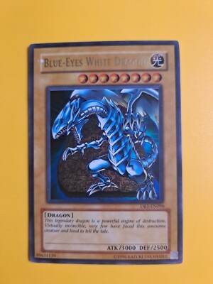 Yu-Gi-Oh! Blue-Eyes White Dragon DB1-EN098 Ultra Rare lp-image