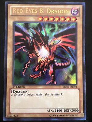 Yu-Gi-Oh! TCG Red-Eyes B. Dragon LCJW-EN003 1st Edition Ultra Rare MINT-image