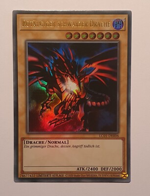 Yugioh Red-Eyes Black Dragon LC01-EN006 Limited Edition Ultra Rare Mint-image