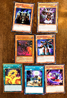 Yu-Gi-Oh! Cards Collection Lot 1st Edition foil Red Eyes Darkness Dragon-image
