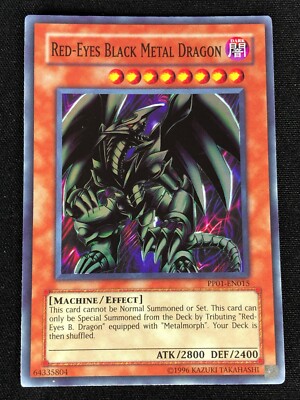 YUGIOH RED-EYES BLACK METAL DRAGON PP01-EN015 SUPER (LP)-image