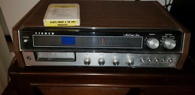 Vintage Fisher 3500 FM/AM Stereo Receiver 8 Track Player Music Center-image