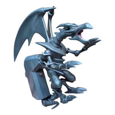 VTG 1996 Mattel Yu-Gi-Oh! Total Control Red Eyes Black Dragon Figure Mattel Toy-image