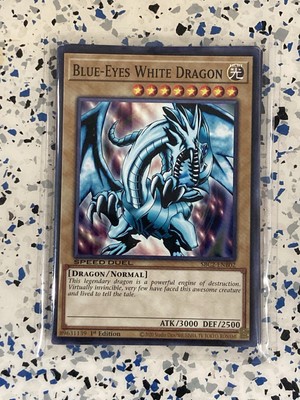 Blue Eyes White Dragon Snc2-enb02  Red Eyes Black Dragon Sbc2-en126  Yugioh -image