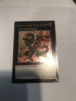 YuGiOh Red-Eyes Flare Metal Dragon - CORE-EN054 - Ultimate Rare - M/NM-image