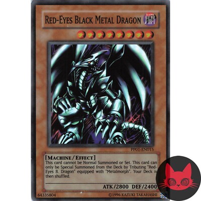 Yugioh Red-Eyes Black Metal Dragon PP01-EN015 Super Rare MP-image