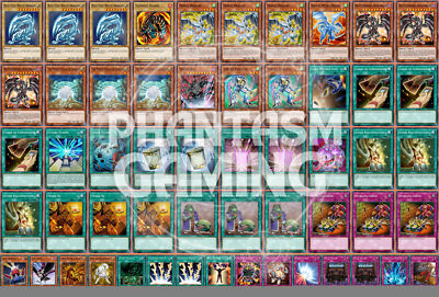 Dragons Edison Deck Blue Eyes Debris Lightning Vortex Royal Decree Yugioh-image