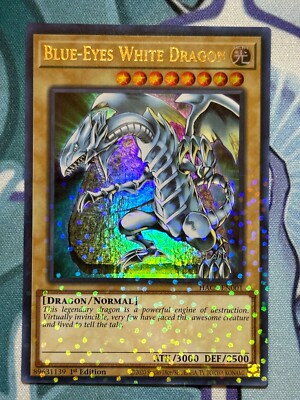 YuGiOh! TCG - Blue-Eyes White Dragon - Duel Terminal Ultra - HAC1-EN001 - 1st Ed-image