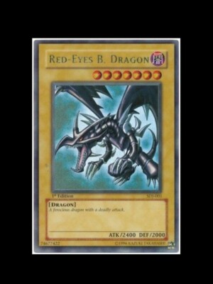 YuGiOh - Red Eyes B. Dragon SDJ-001 1st Edition - Ultra Rare -image