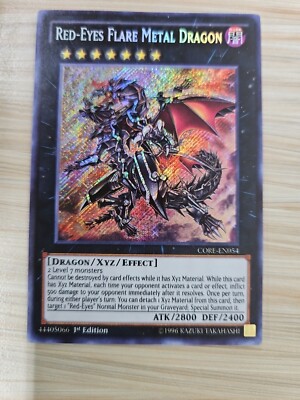 Red-Eyes Flare Metal Dragon (UTR) CORE-EN054 Clash of Rebellions 1st Edition-image