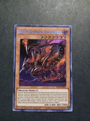 Yu-Gi-Oh! Red-Eyes Alternative Black Dragon TN19-EN005 Secret Rare LP-image