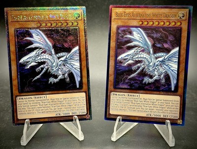 Yugioh Blue-Eyes Alternative White Dragon RA02-EN010 QCSR & PUR - 1st Edition NM-image