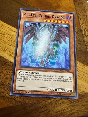 Red-Eyes Zombie Dragon SR07-EN005 1st Edition Common PL + BONUS-image